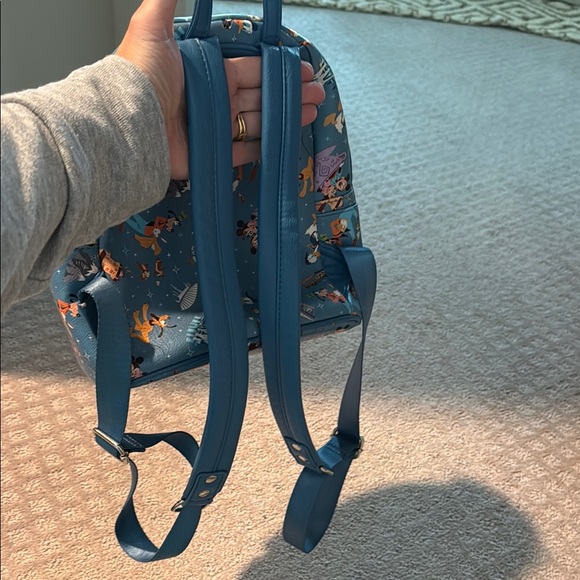 Loungefly Blue Disney Character Backpack - Picture 4 of 4